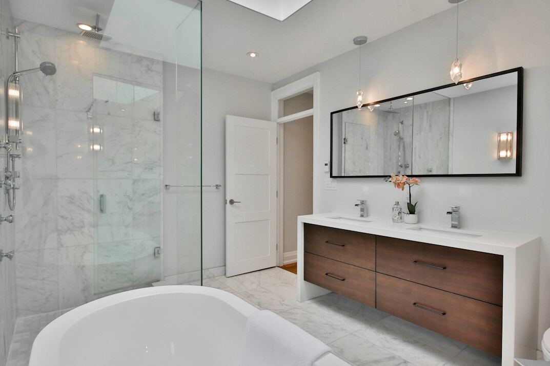 luxury bathroom interior