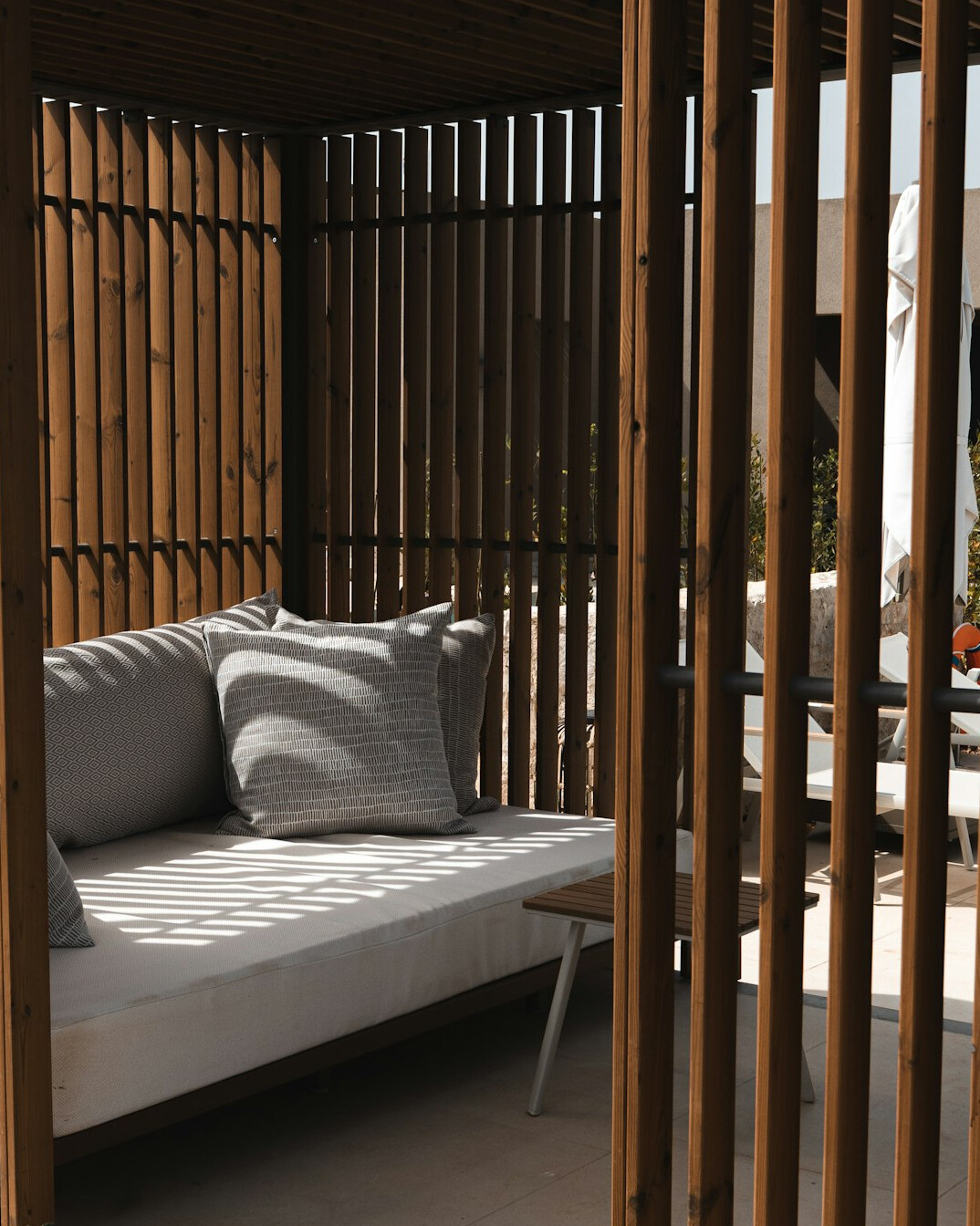 luxury outdoor patio