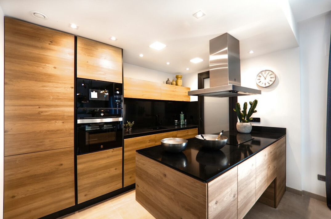 modern kitchen interior